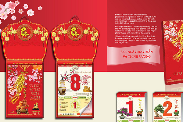 Công ty in lịch tết giá rẻ 2019