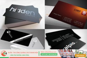 Thiết kế name card tại Thanh Hóa