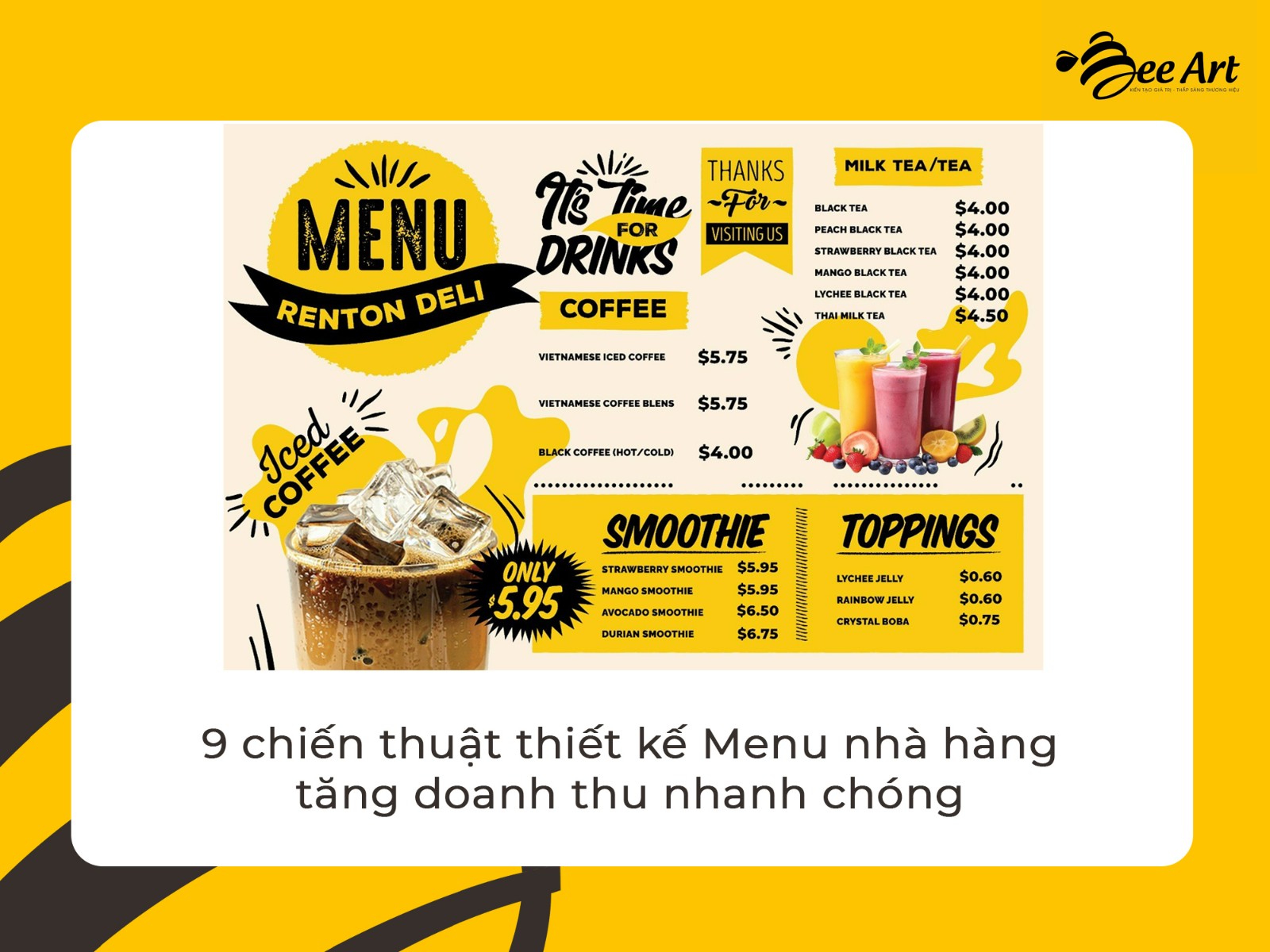  thiết kế Menu điện tử QR Code tại Thanh Hóa