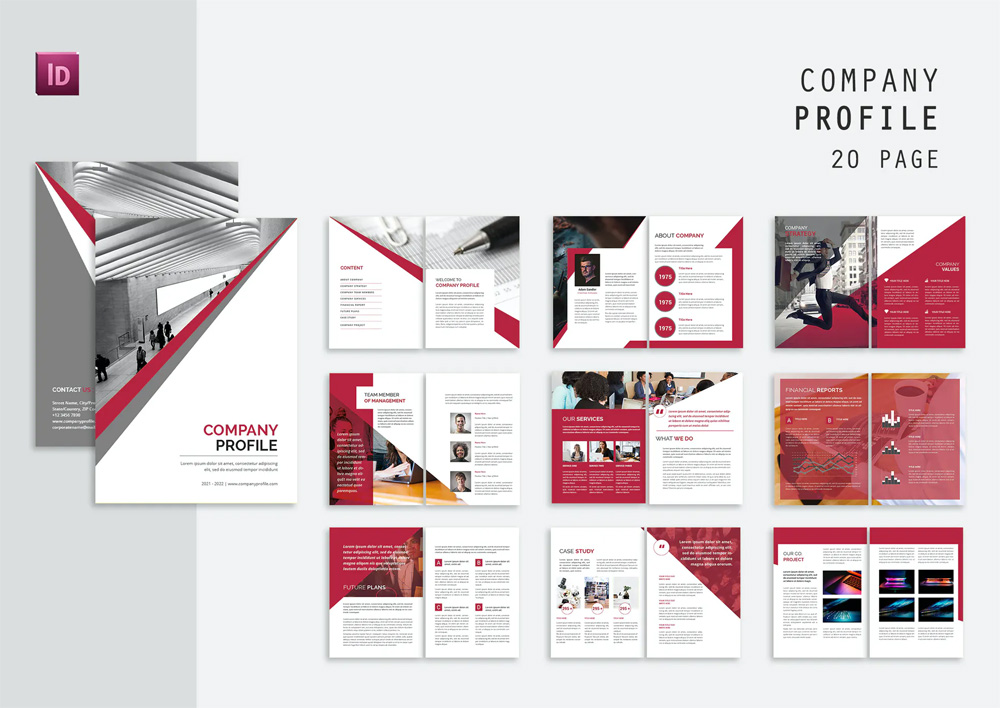 Company Profile Brochure Design