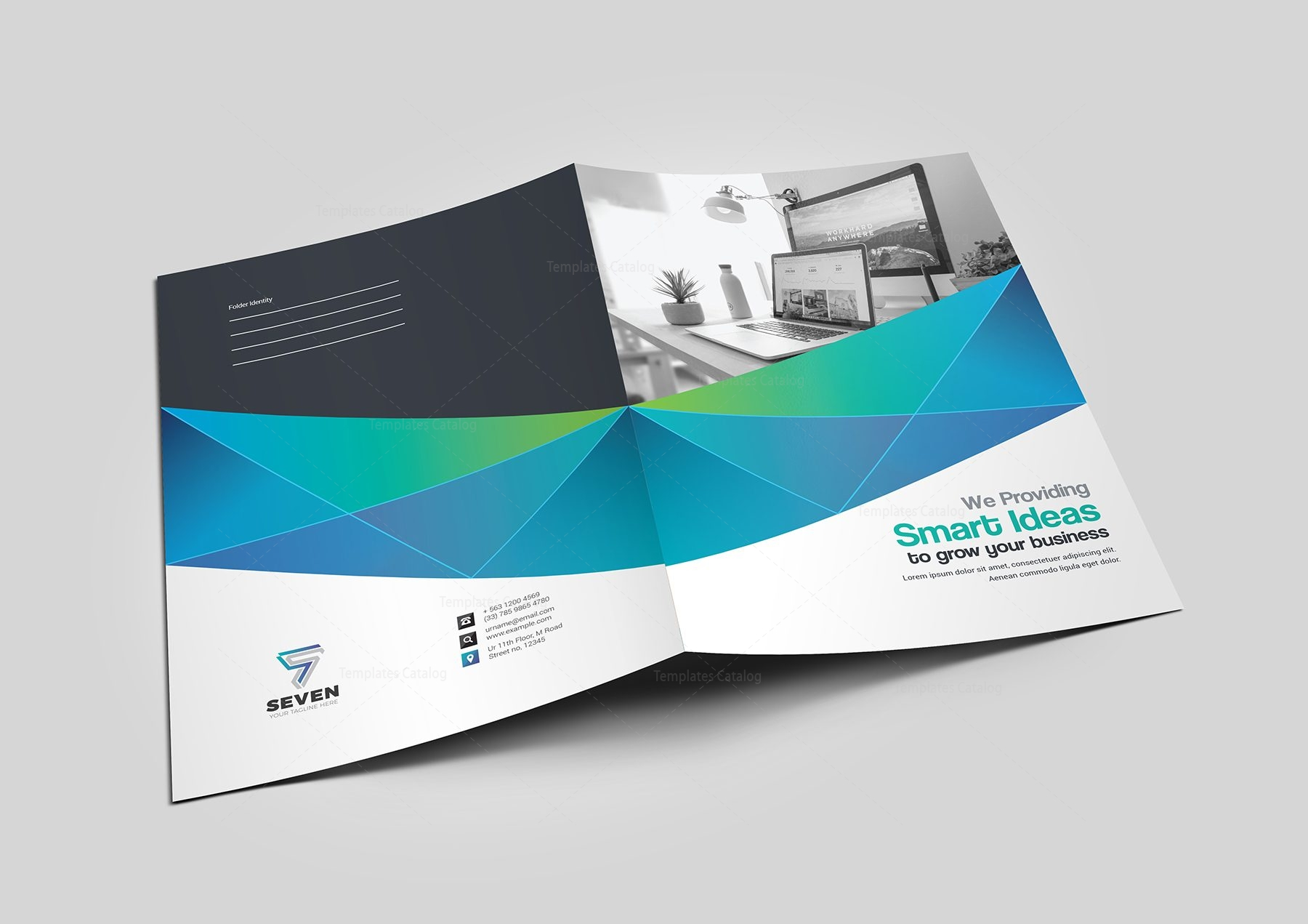 Thiết kế Folder công ty xây dựng tại Thanh Hóa 3
