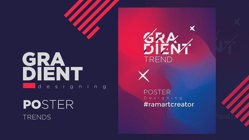 thiet ke poster online don gian