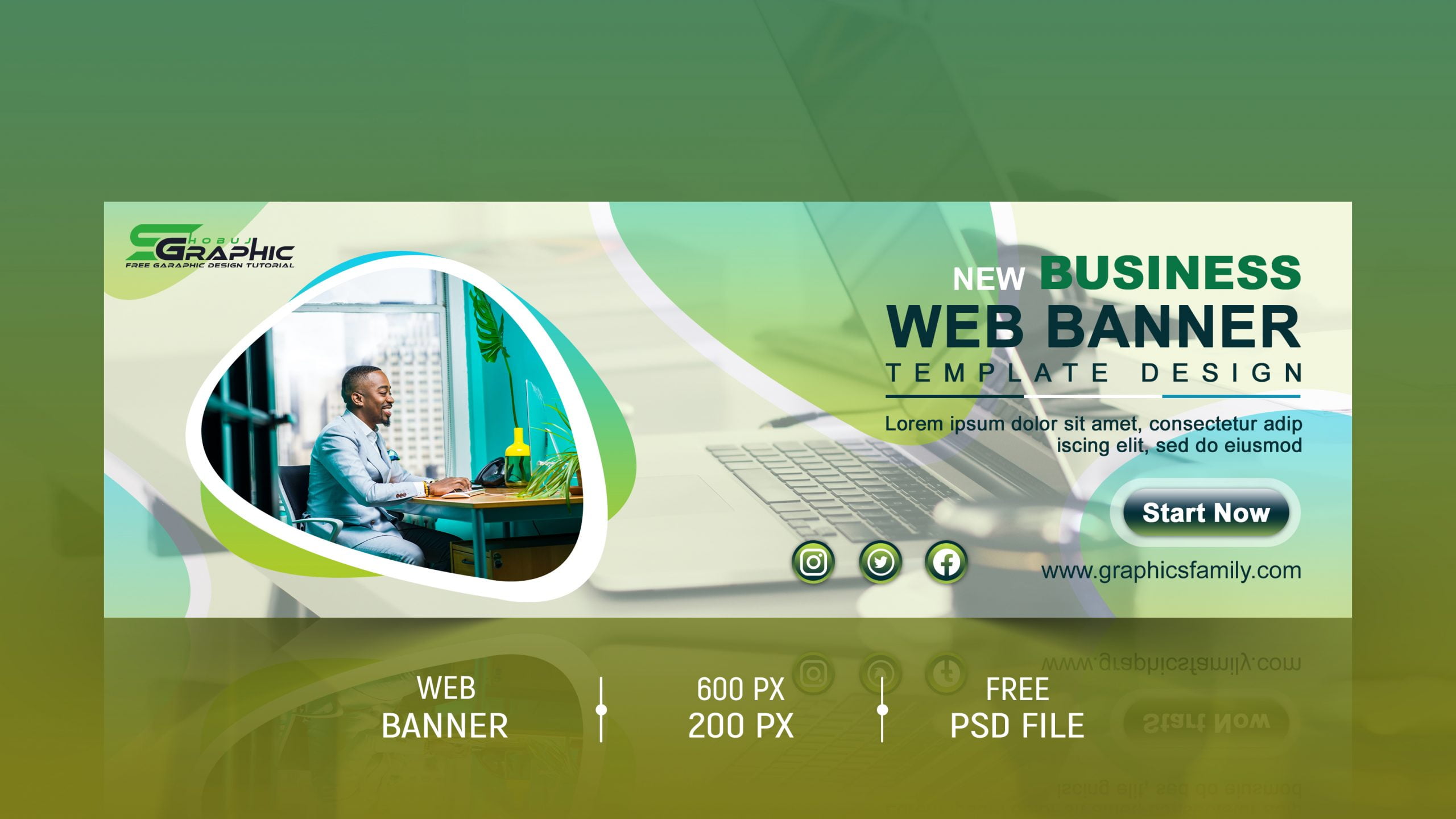 Business Website Banner Design scaled 1