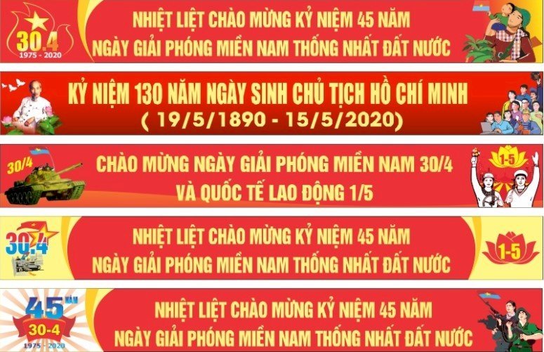 Thiết kế băng rôn tuyên truyền tại Thanh Hóa