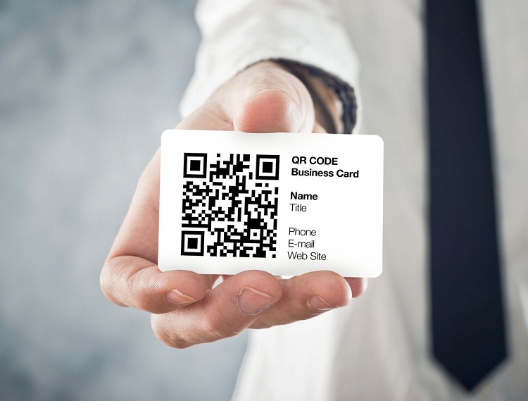 Card Visit Có QR Code
